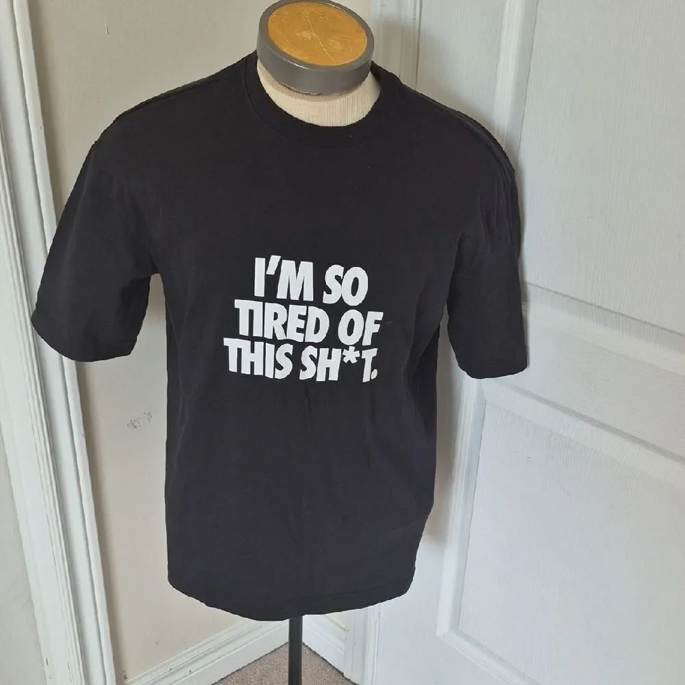 H&M Black Statement Tee